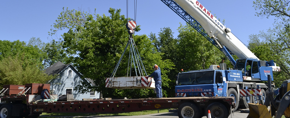 construction damage can happen from heavy equipment - Stein Tree Service